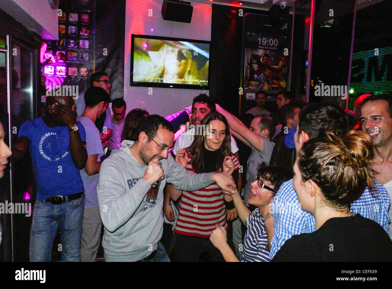 Big dicked tranny Gay bar dance music