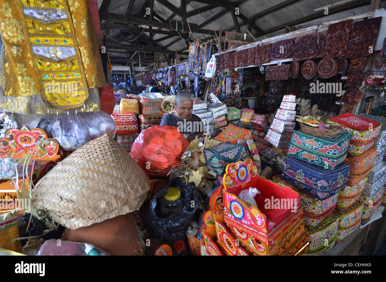 Scenes In The Local Market Ubud Bali Indonesia Stock Photo Alamy