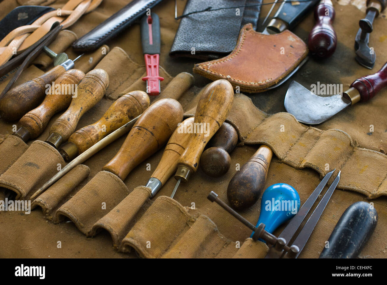 Harness making tools Stock Photo, Royalty Free Image 43419920 Alamy