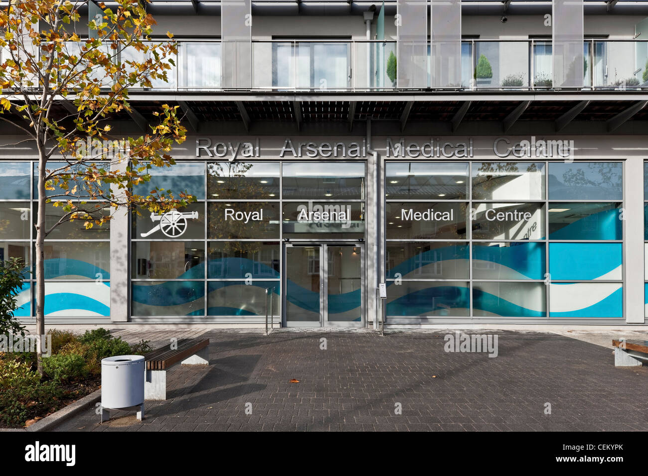 Royal Arsenal Medical Centre in Woolwich Stock Photo, Royalty Free