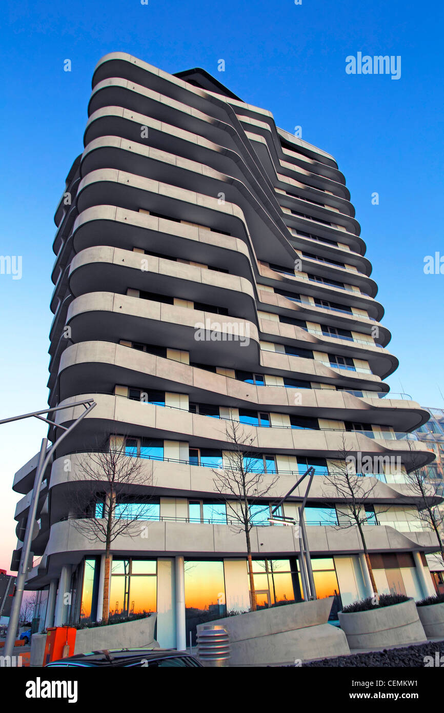 Marco Polo Tower / Hamburg Stock Photo, Royalty Free Image ... Marco Polo Tower / Hamburg Stock Photo, Royalty Free Image ...