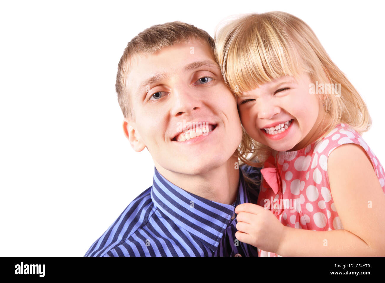 Father wearing dress