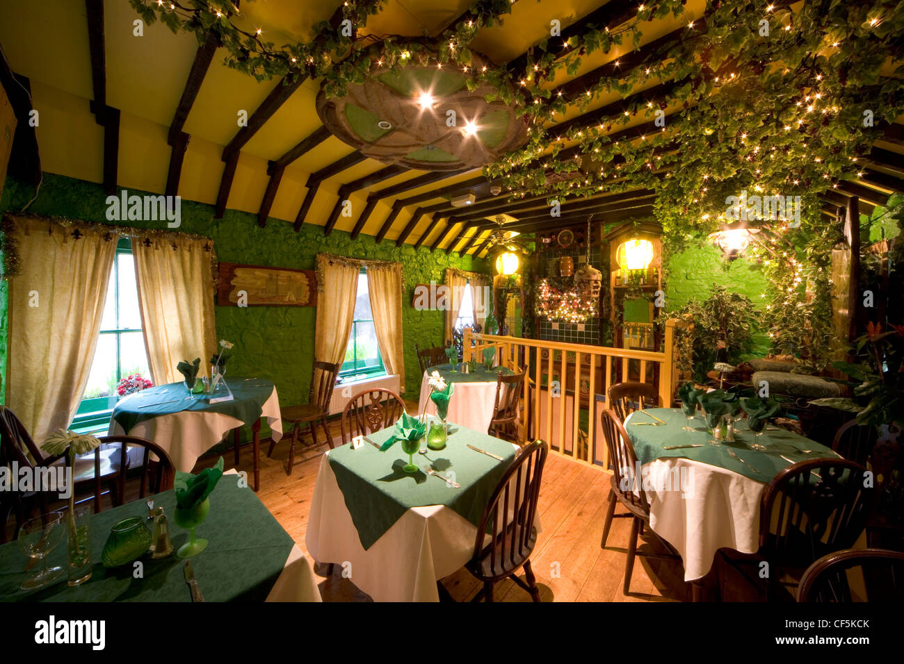 internal view of the traditional welsh restaurant bwyty ogof y internal view of the traditional welsh restaurant bwyty ogof y