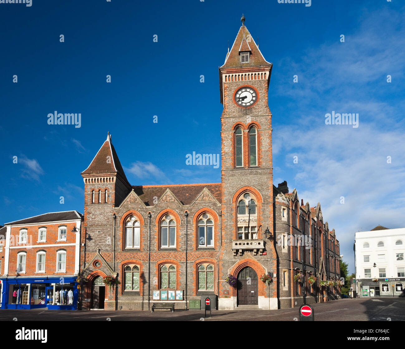 Town Hall and Market Place in Newbury Stock Photo 43775940 Alamy