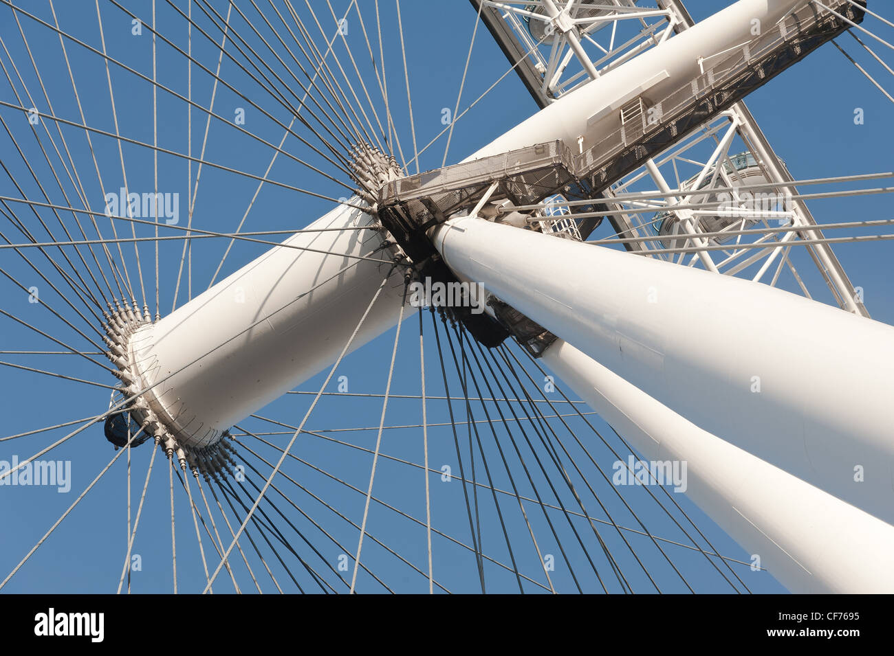 Detail Of Edf Energy British Airways London Eye Millennium Wheel