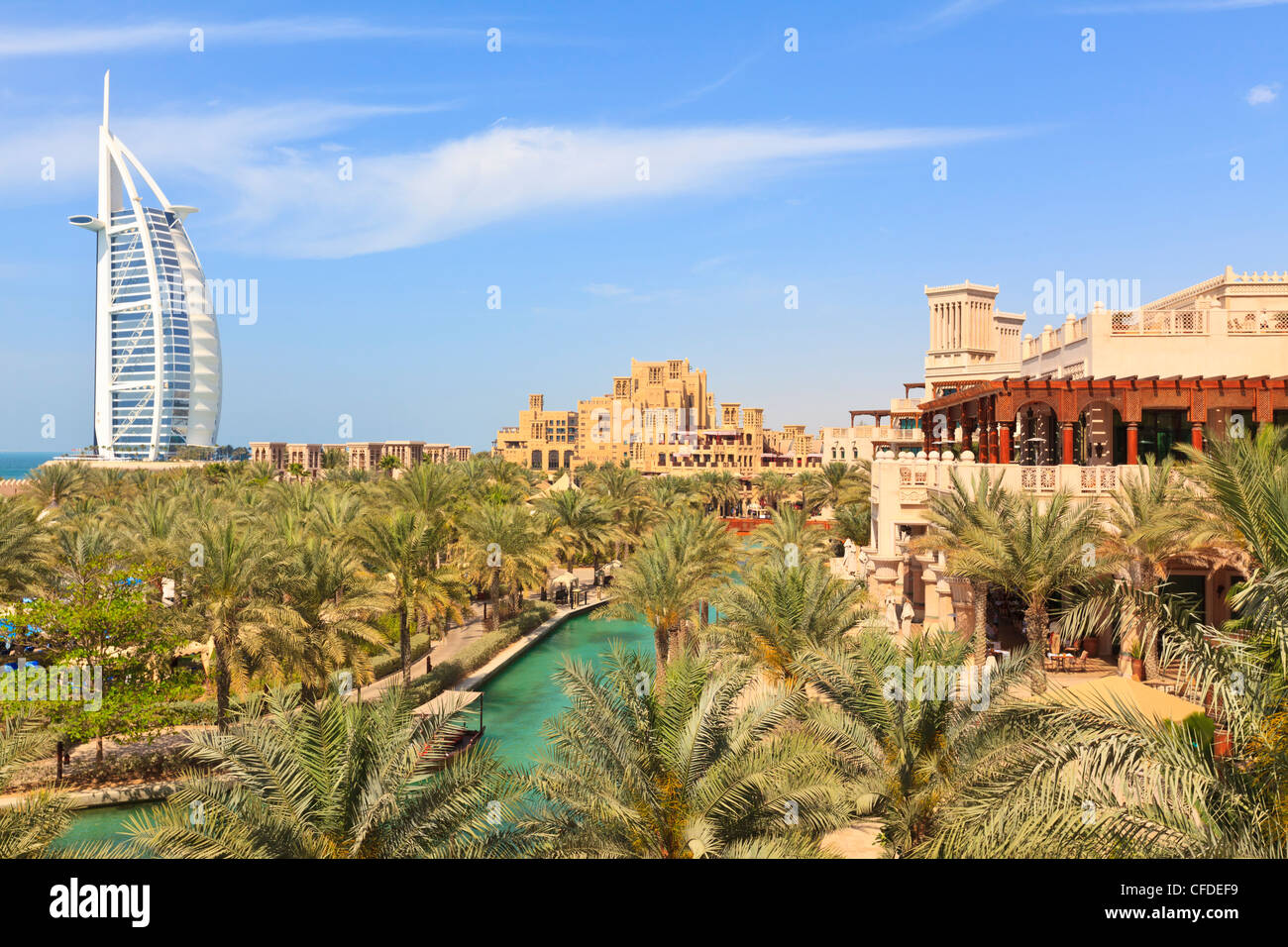 Burj Al Arab And Madinat Jumeirah Hi Res Stock Photography And Images