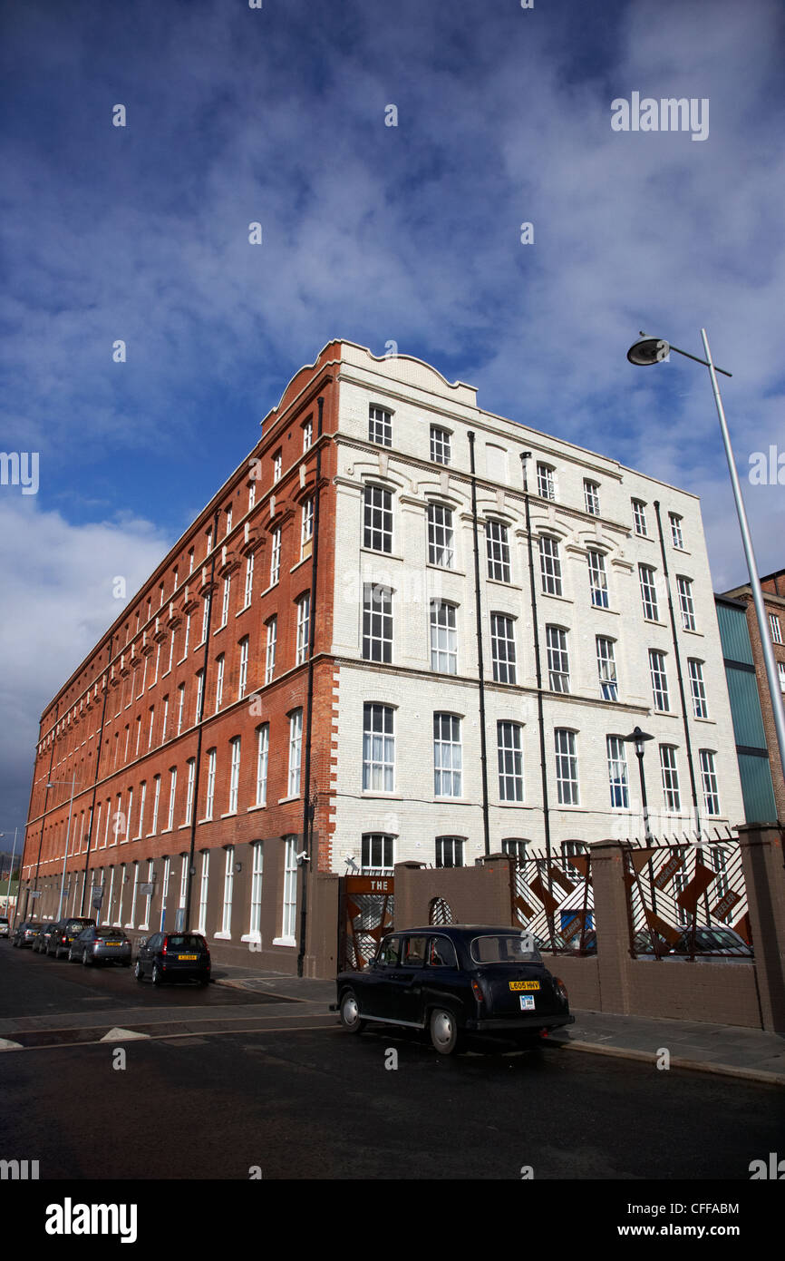 Conway Mill former linen mill Kennedy's flax spinners Belfast Stock