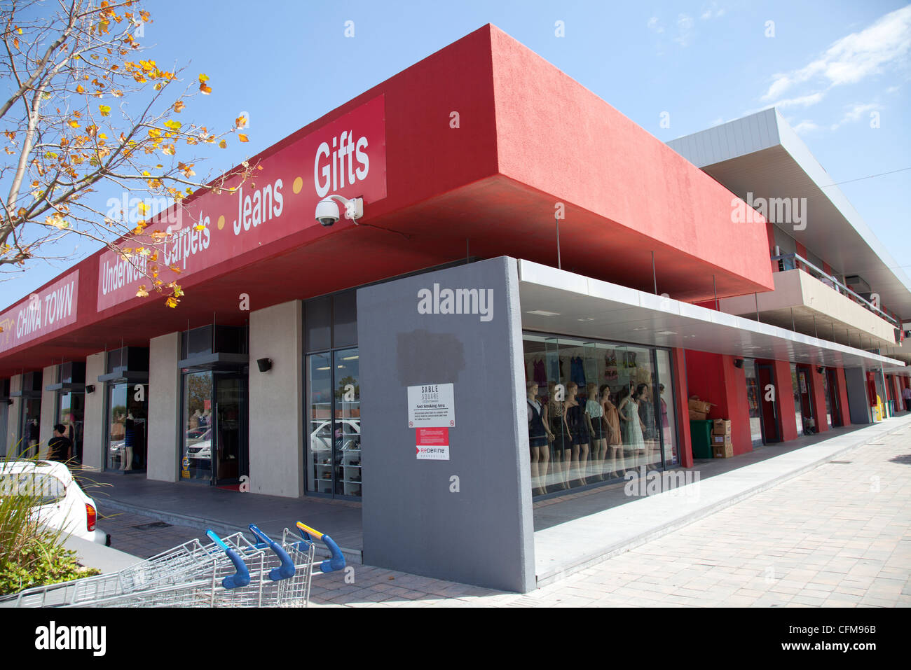 Chinatown shopping village at Century City in Cape Town Stock Photo