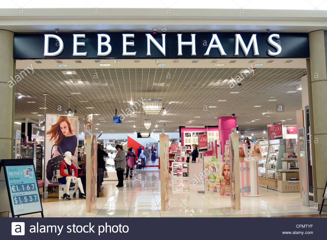 Debenhams at Merry Hill shopping centre, West Midlands, UK Stock Photo