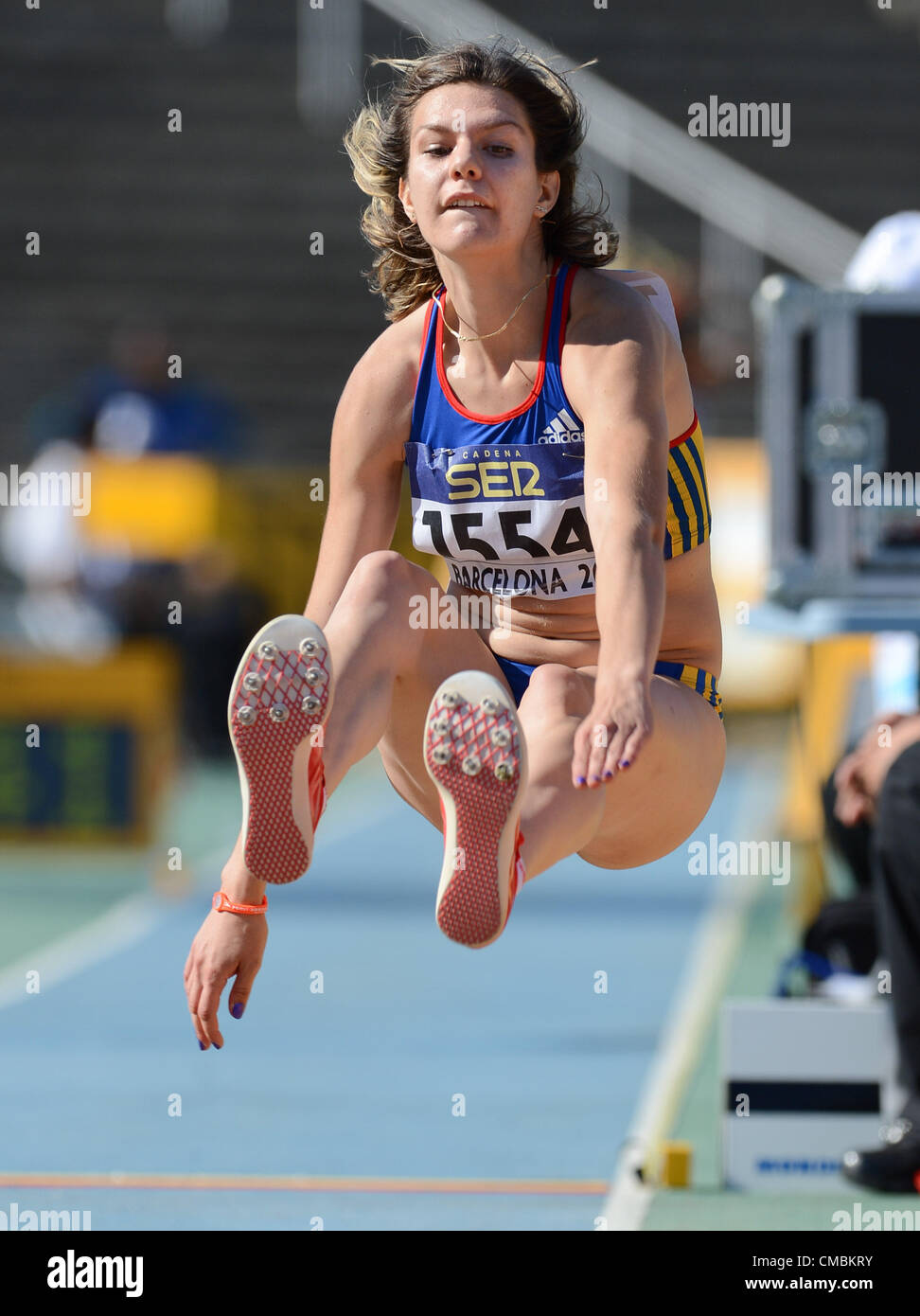 BARCELONA, Spain Thursday 12 July 2012, Alina Rotaru of Romania in