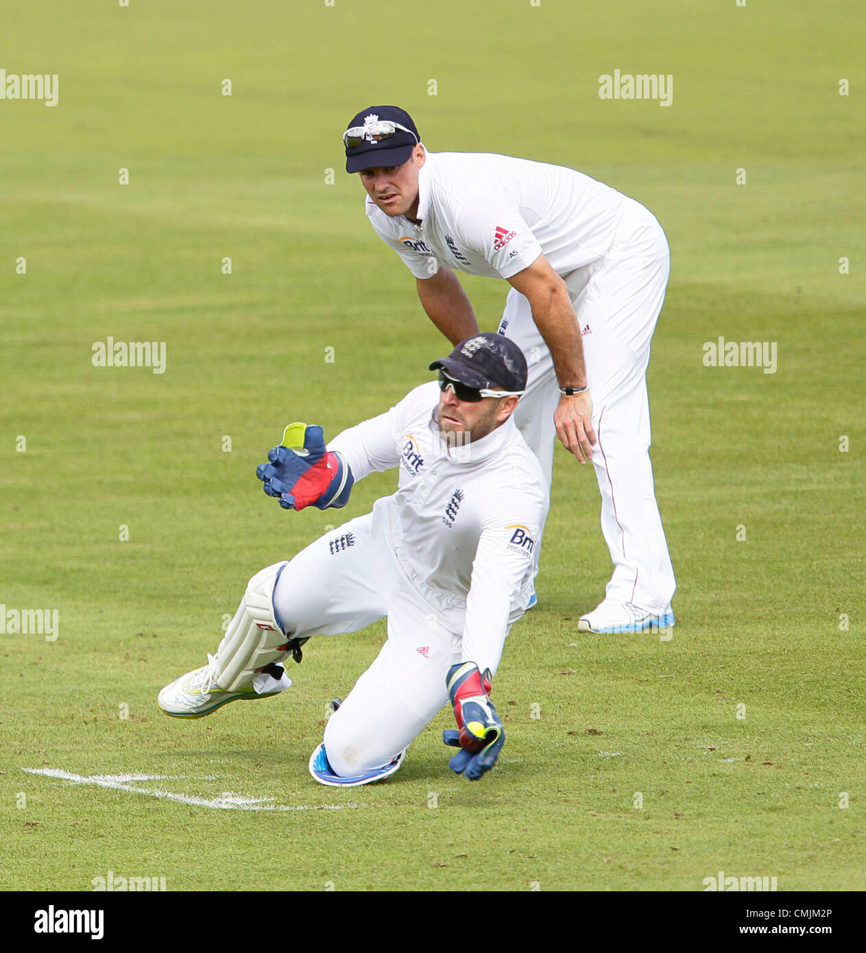 Cricket Test England South Africa Day One Lords Hi Res Stock