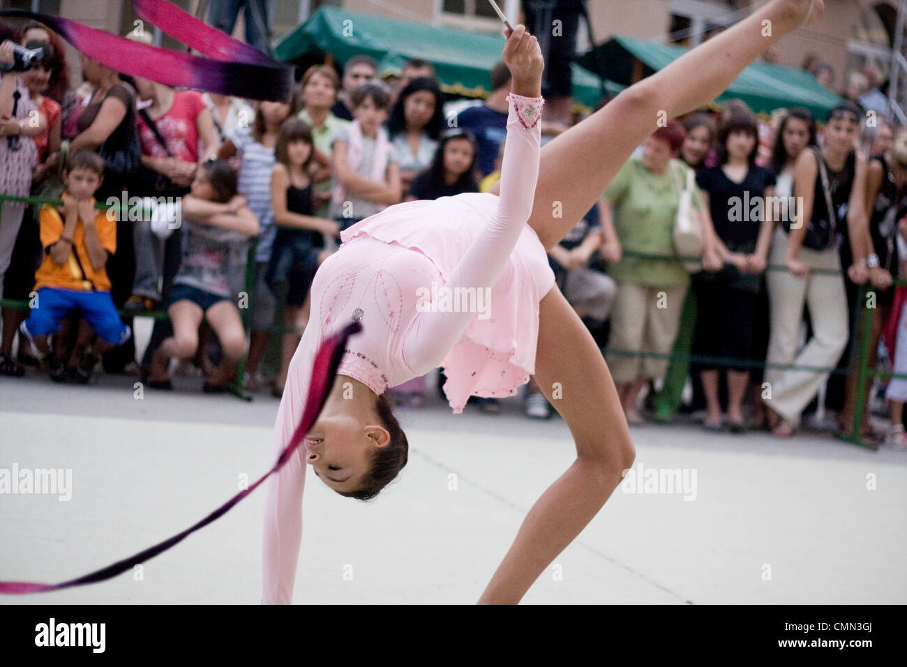 Rhythmic Gymnastic Hi Res Stock Photography And Images Alamy