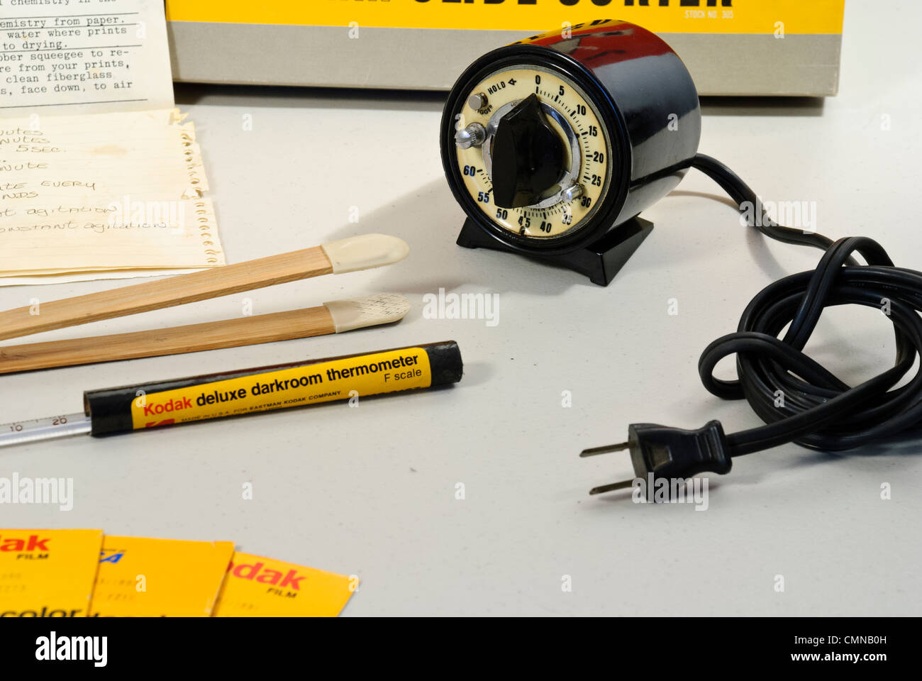 Vintage Darkroom Equipment Stock Photo, Royalty Free Image 47183489