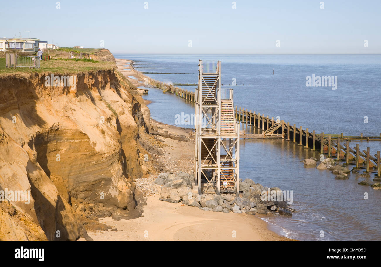 coastal erosion at happisburgh norfolk Sea defenses and coastal erosion at happisburgh on the norfolk coast east anglia england these are homes in beach road happisburgh, norfolk which are due for demolition soon (2011) due to cliff erosion by the sea. coastal erosion at happisburgh norfolk Sea defenses and coastal erosion at happisburgh on the norfolk coast east anglia england these are homes in beach road happisburgh, norfolk which are due for demolition soon (2011) due to cliff erosion by the sea.