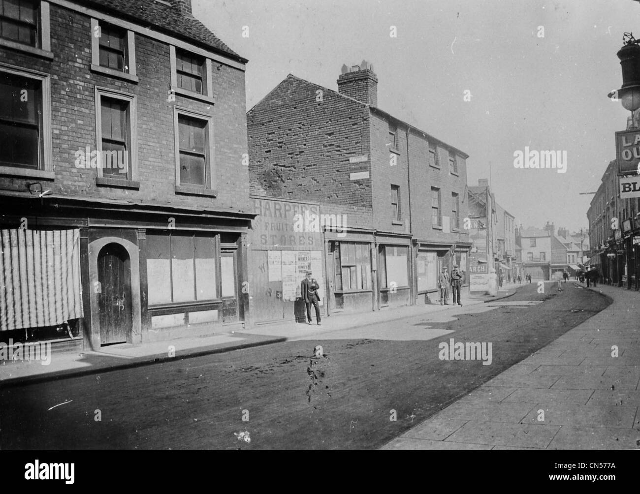 Worcester Street, Wolverhampton, early 20th century Stock Photo