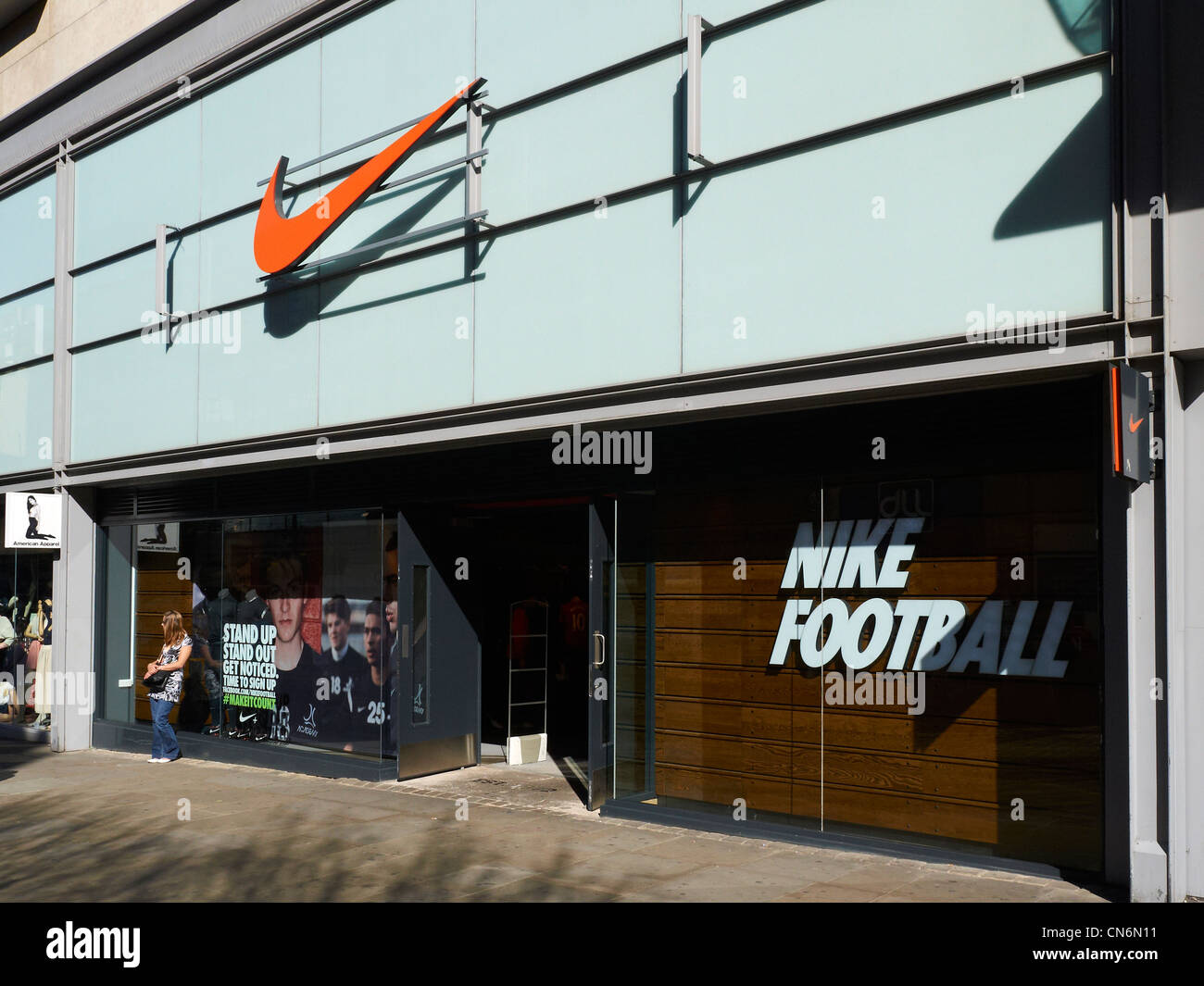 Nike store in Market Street Manchester UK Stock Photo, Royalty Free Image: 47476717 - Alamy