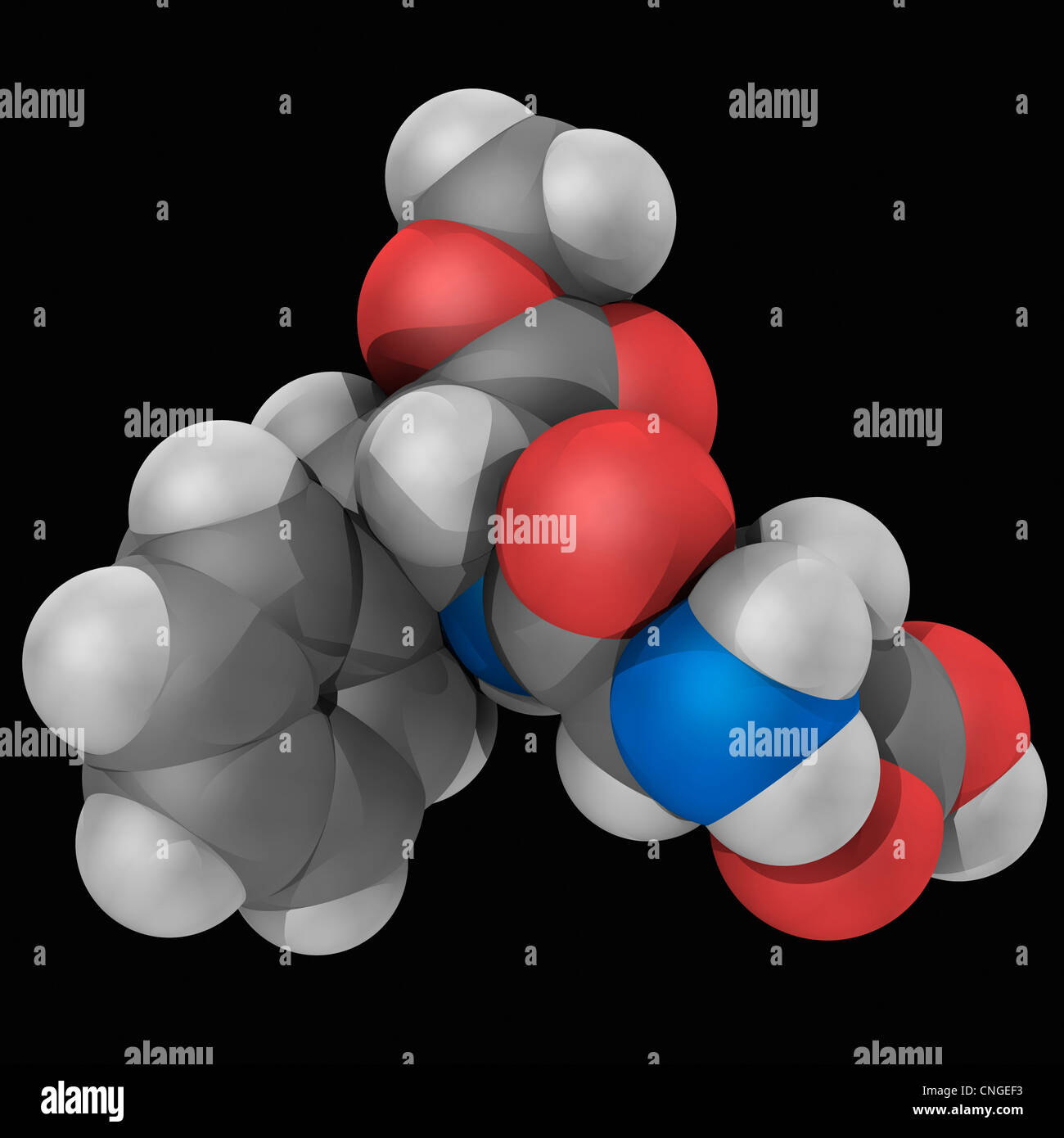 Aspartame Artificial Sweetener Molecule Hi Res Stock Photography And