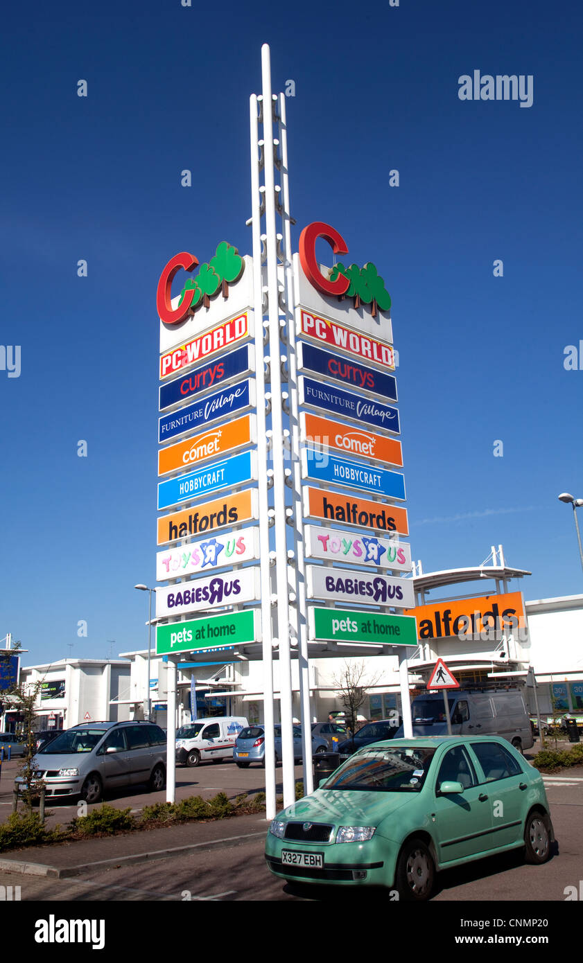 Retail Park, Watford Stock Photo, Royalty Free Image 47784856 Alamy