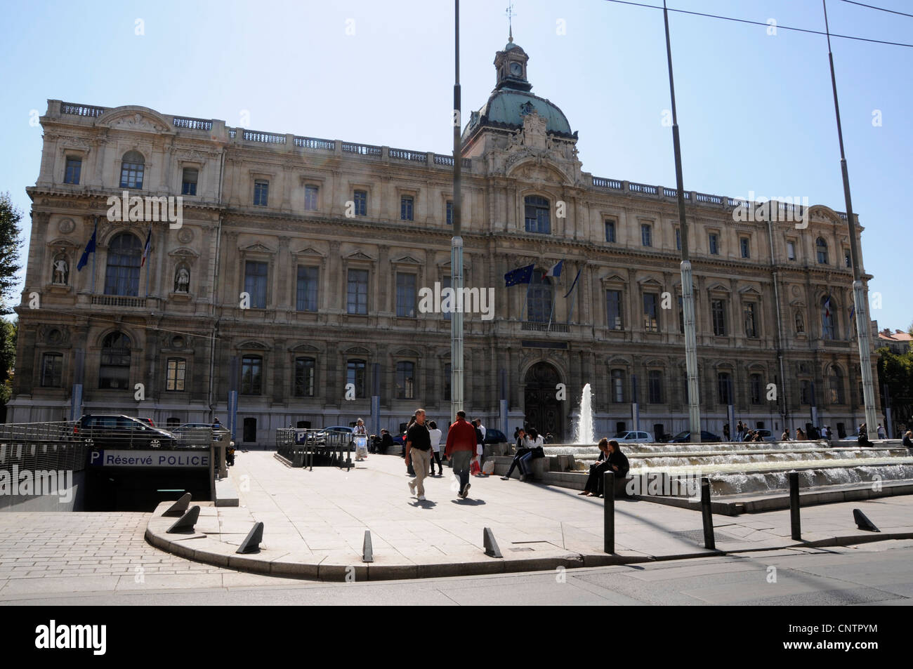 Prefecture De Police In Boulevard Paul Peytral, Marseille Stock Photo
