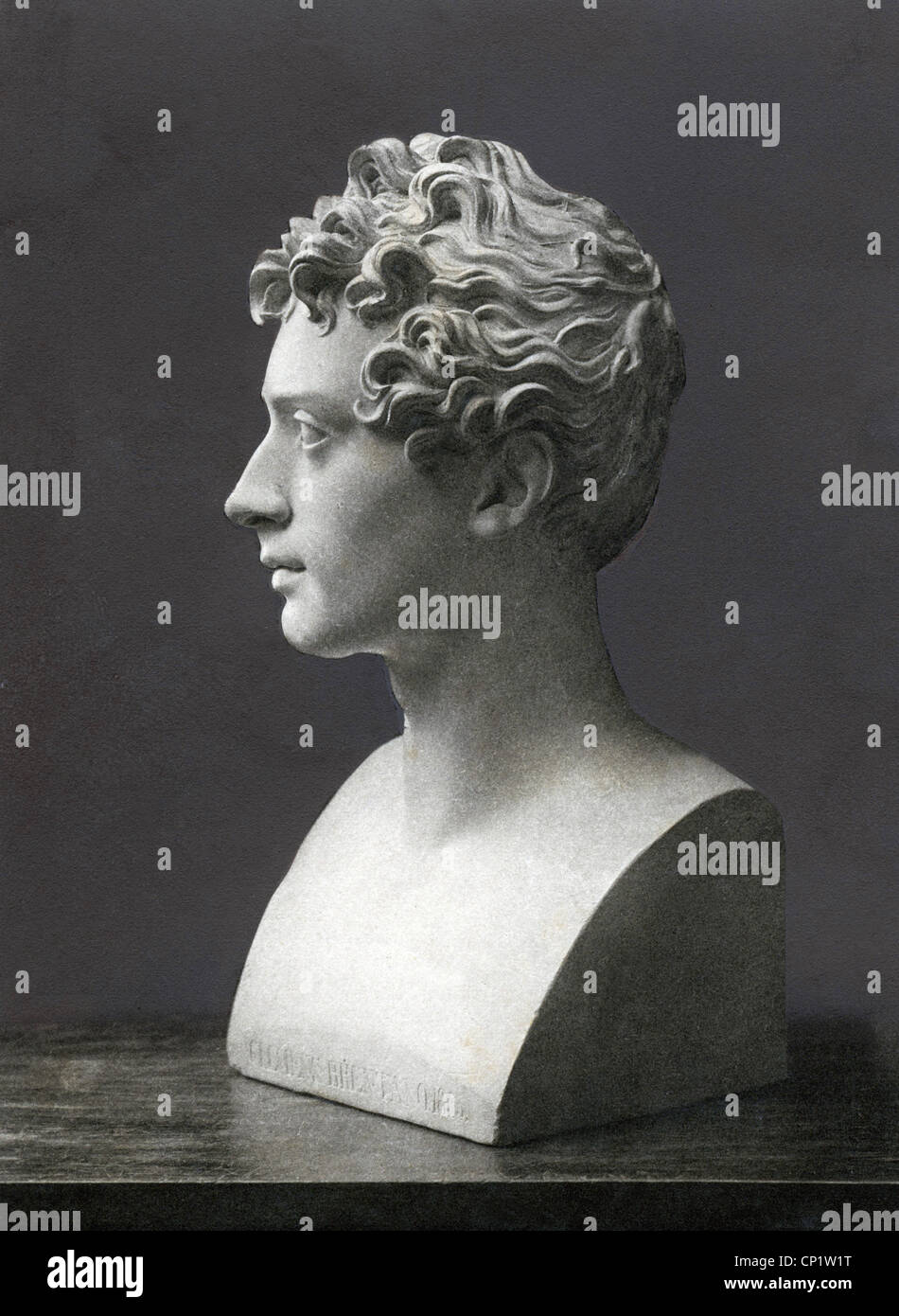 Brentano, Clemens, 9.11.1778 28.7.1842, German writer, portrait Stock Photo, Royalty Free Brentano, Clemens, 9.11.1778 28.7.1842, German writer, portrait Stock Photo, Royalty Free