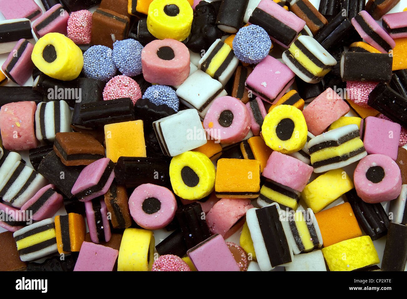 licorice allsorts candy Stock Photo, Royalty Free Image 48008142 Alamy