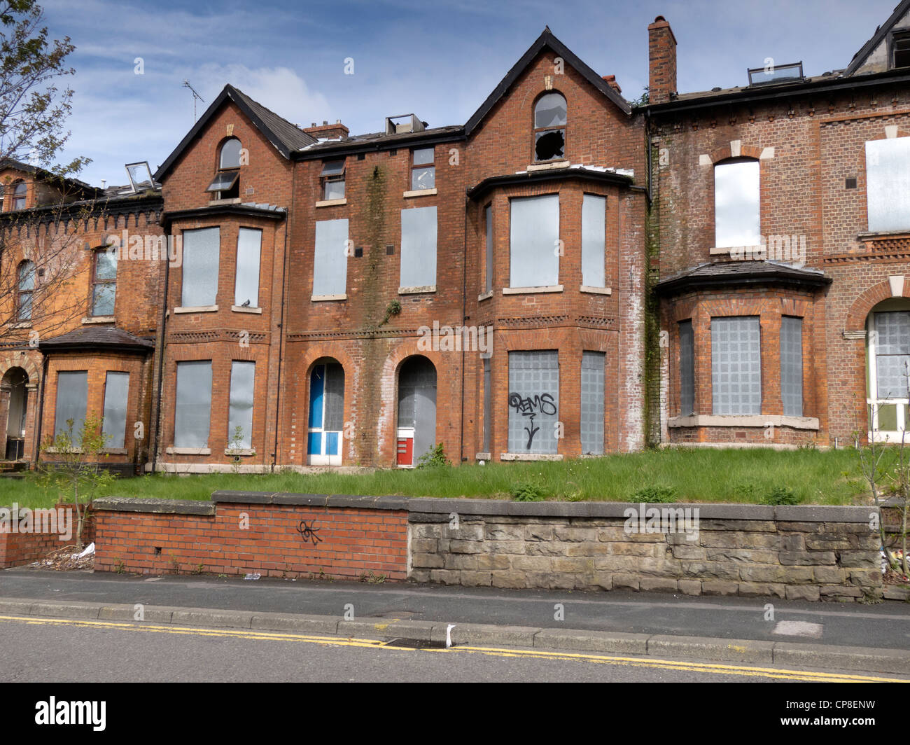 England, Salford, Lower Broughton, early 19th century housing ready