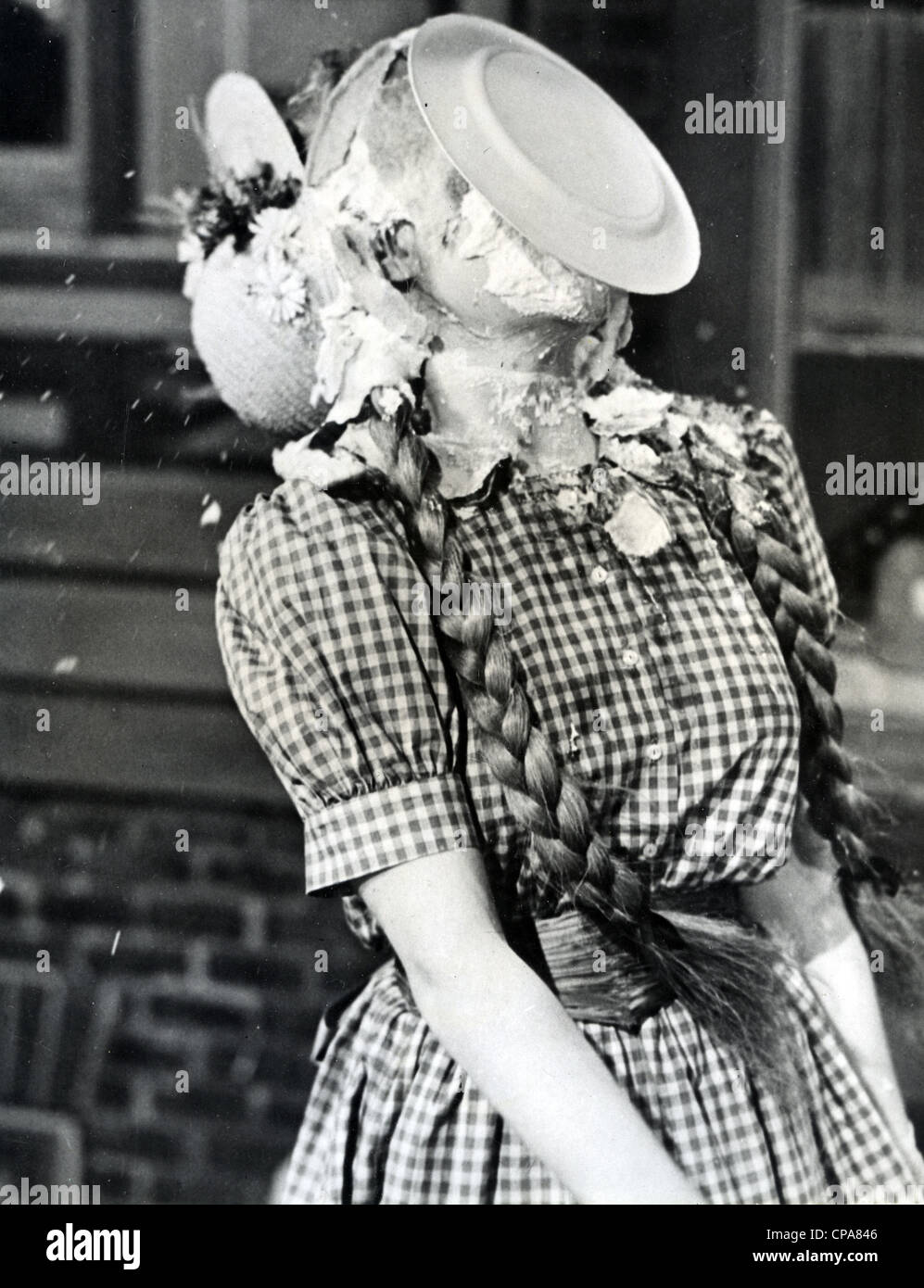 PIE IN THE FACE Stock Photo 48169078 Alamy