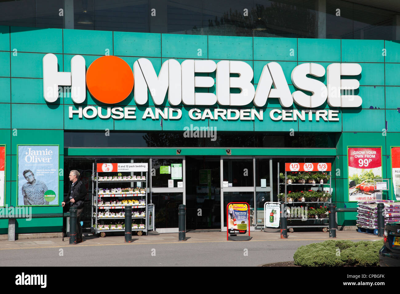 Homebase store & Garden Centre in Scunthorpe, England, U.K Stock Photo, Royalty Free Image