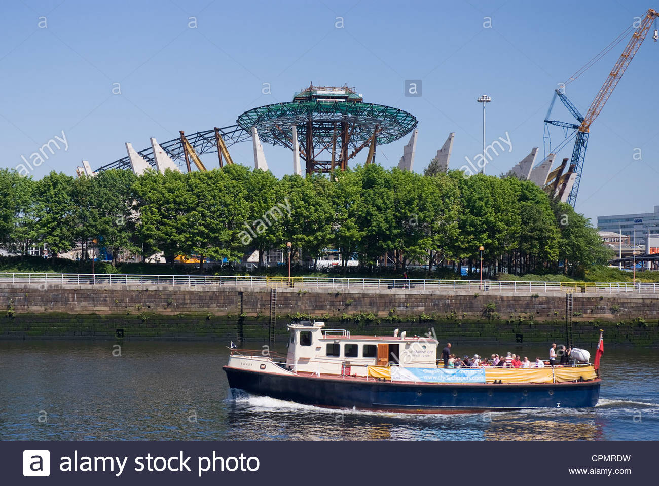 Ferry Boat Glasgow glasgow ferry boat on the river clyde scotland uk stock Ferry Boat Glasgow glasgow ferry boat on the river clyde scotland uk stock