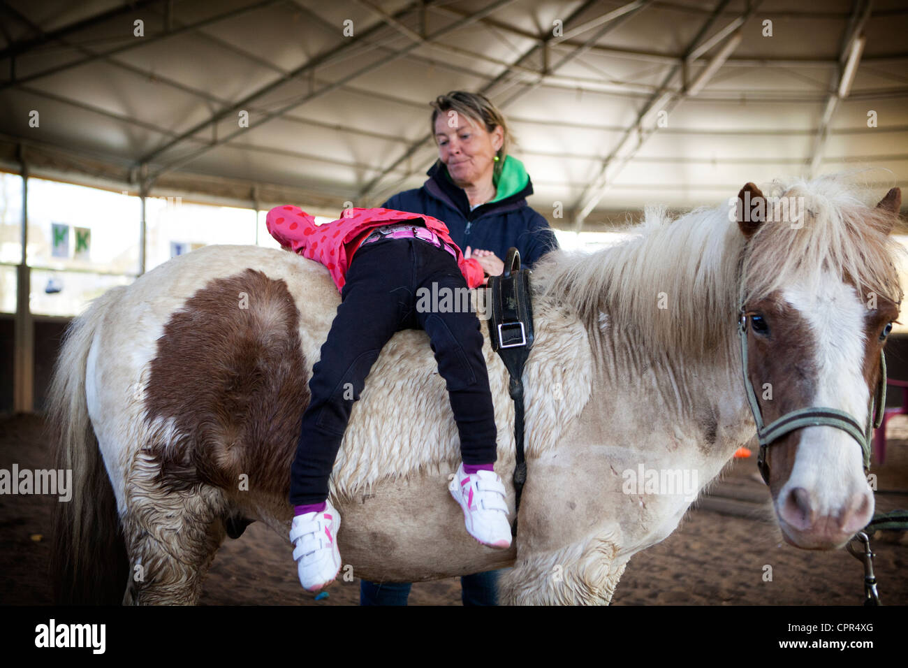 HIPPOTHERAPY Stock Photo, Royalty Free Image 48451944 Alamy