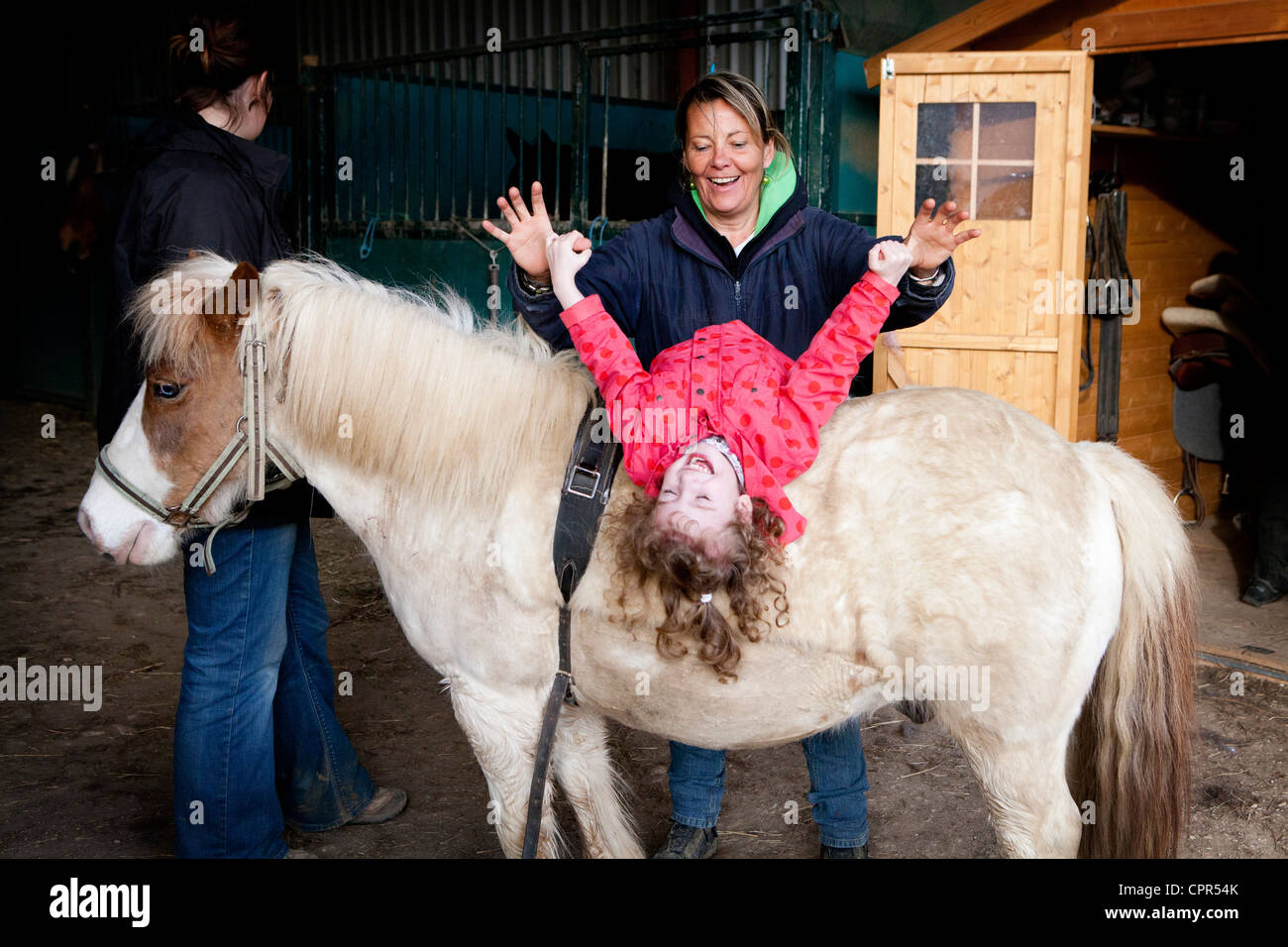 HIPPOTHERAPY Stock Photo, Royalty Free Image 48452115 Alamy