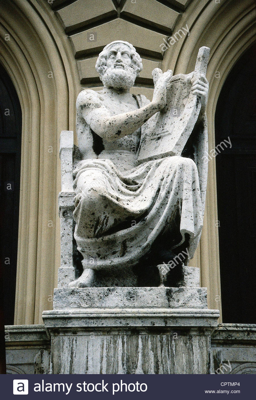 Homer, circa 800 BC, greek author / writer (poet) and historian, half