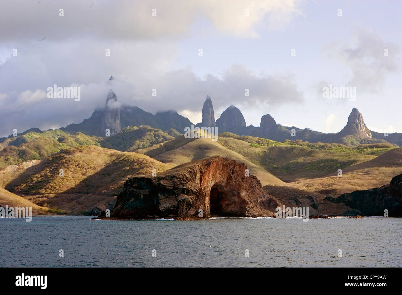 France French Polynesia Marquesas Archipelago Hanavave Bay Also