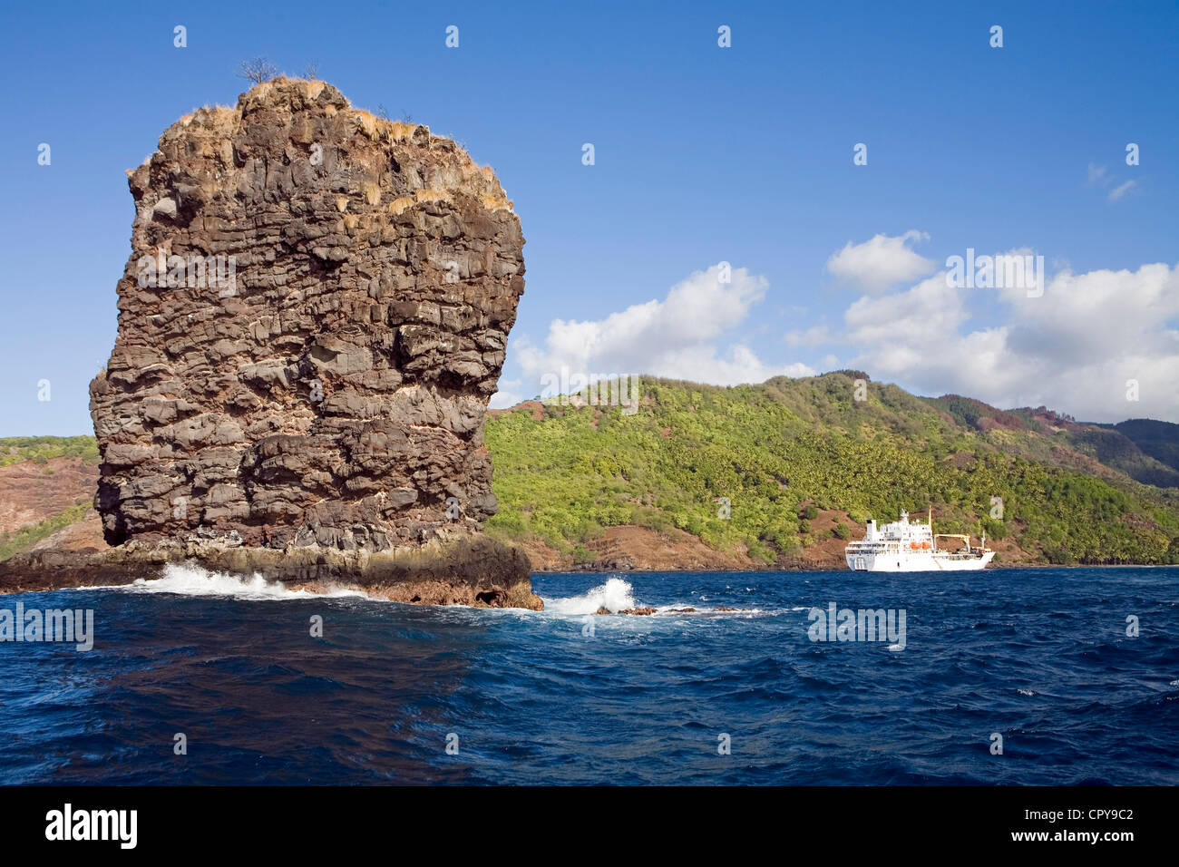 France French Polynesia Marquesas Archipelago Hanavave Bay Also