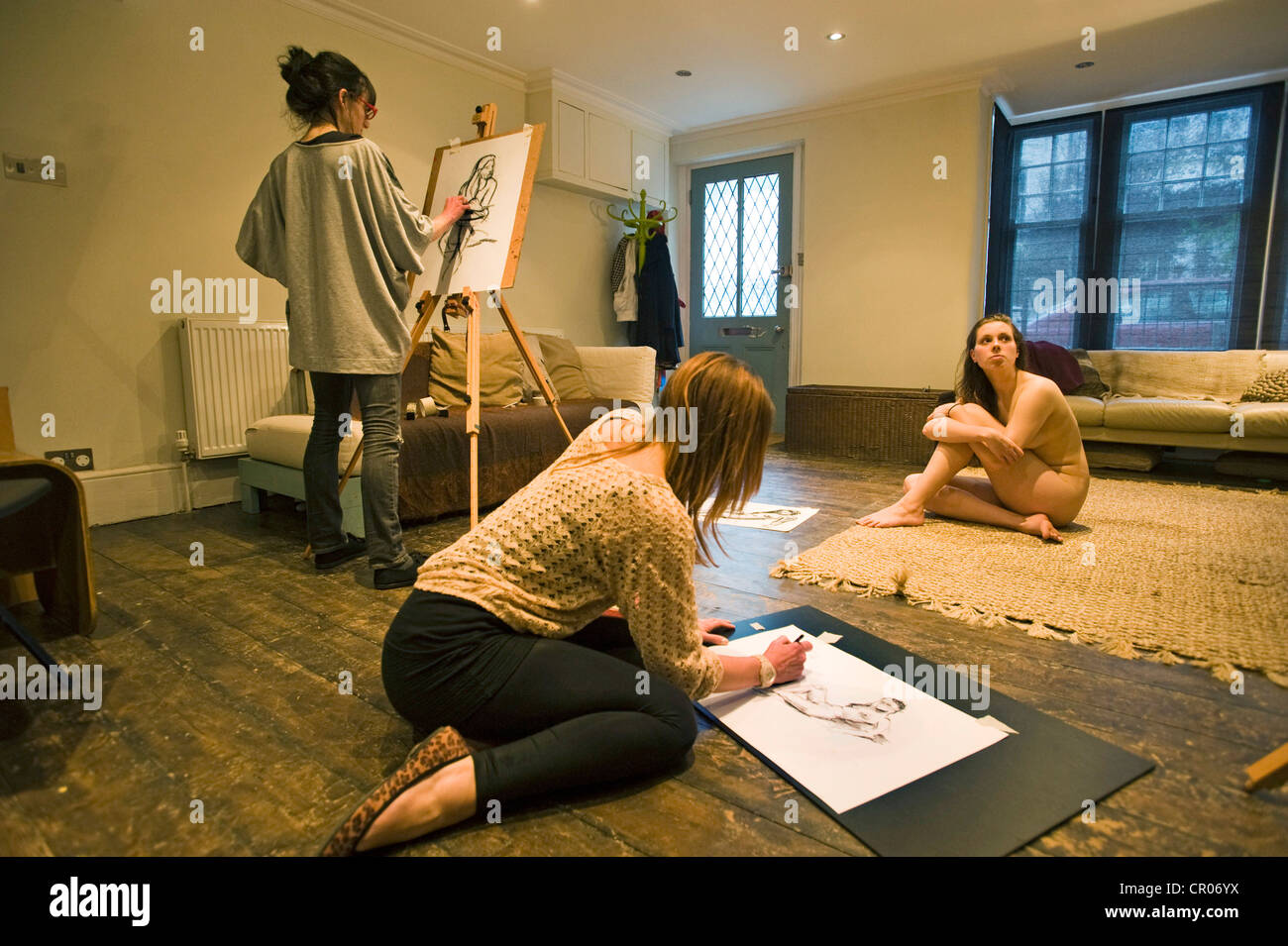 Nude In Art Class 99