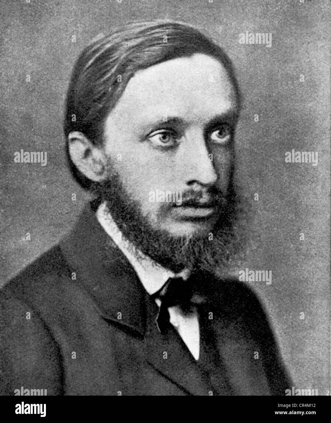 Goetz, Hermann, 7.12.1840 - 3.12.1876, German composer, portrait