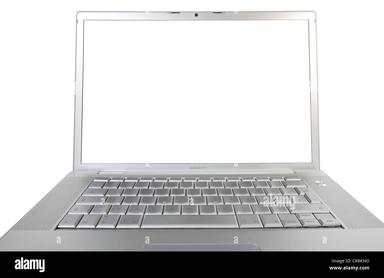 Apple MacBook Pro, blank screen Stockfoto, Lizenzfreies Bild: 48814793