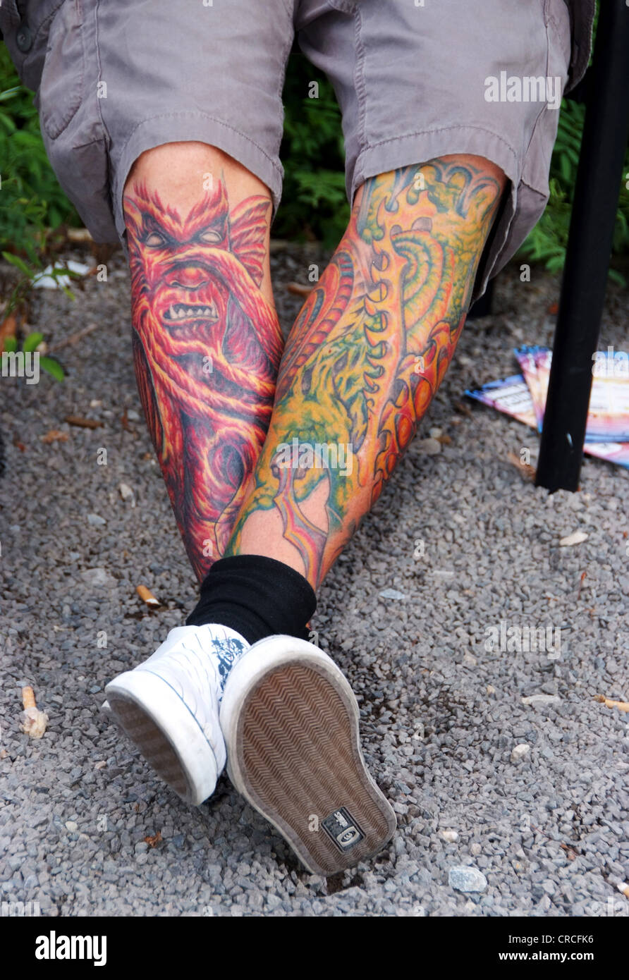 tattoos on legs stock photo royalty free image 48833546 alamy tattoos on legs stock photo royalty free image 48833546 alamy