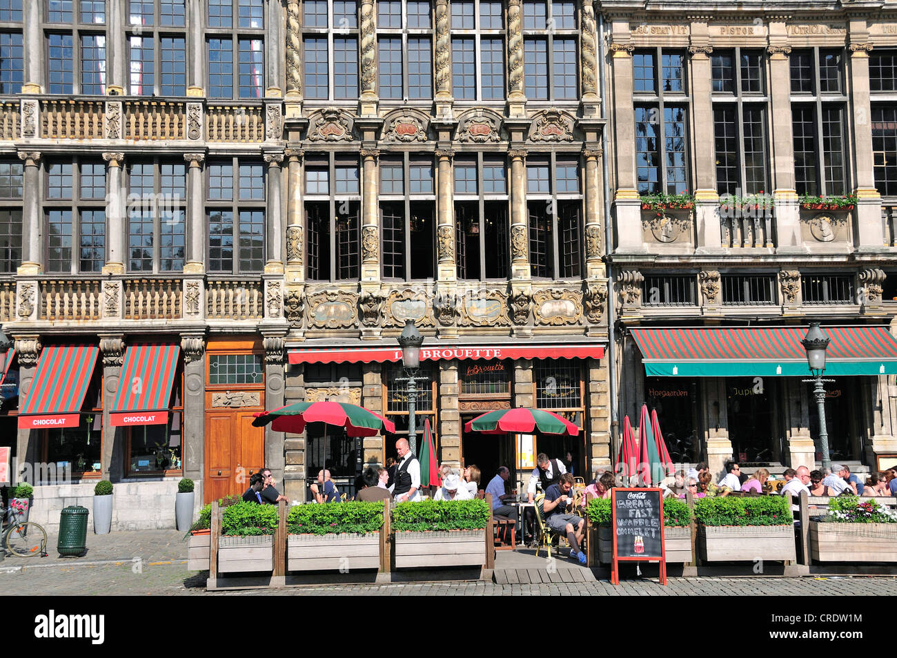 Guild Houses On Grote Markt Square Grand Place Square Brussels