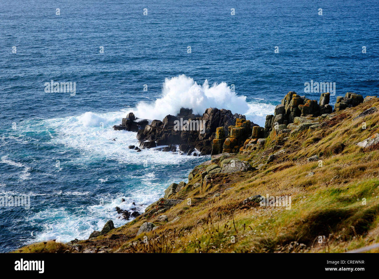 Views of Lands end Stock Photo, Royalty Free Image 48885363 Alamy