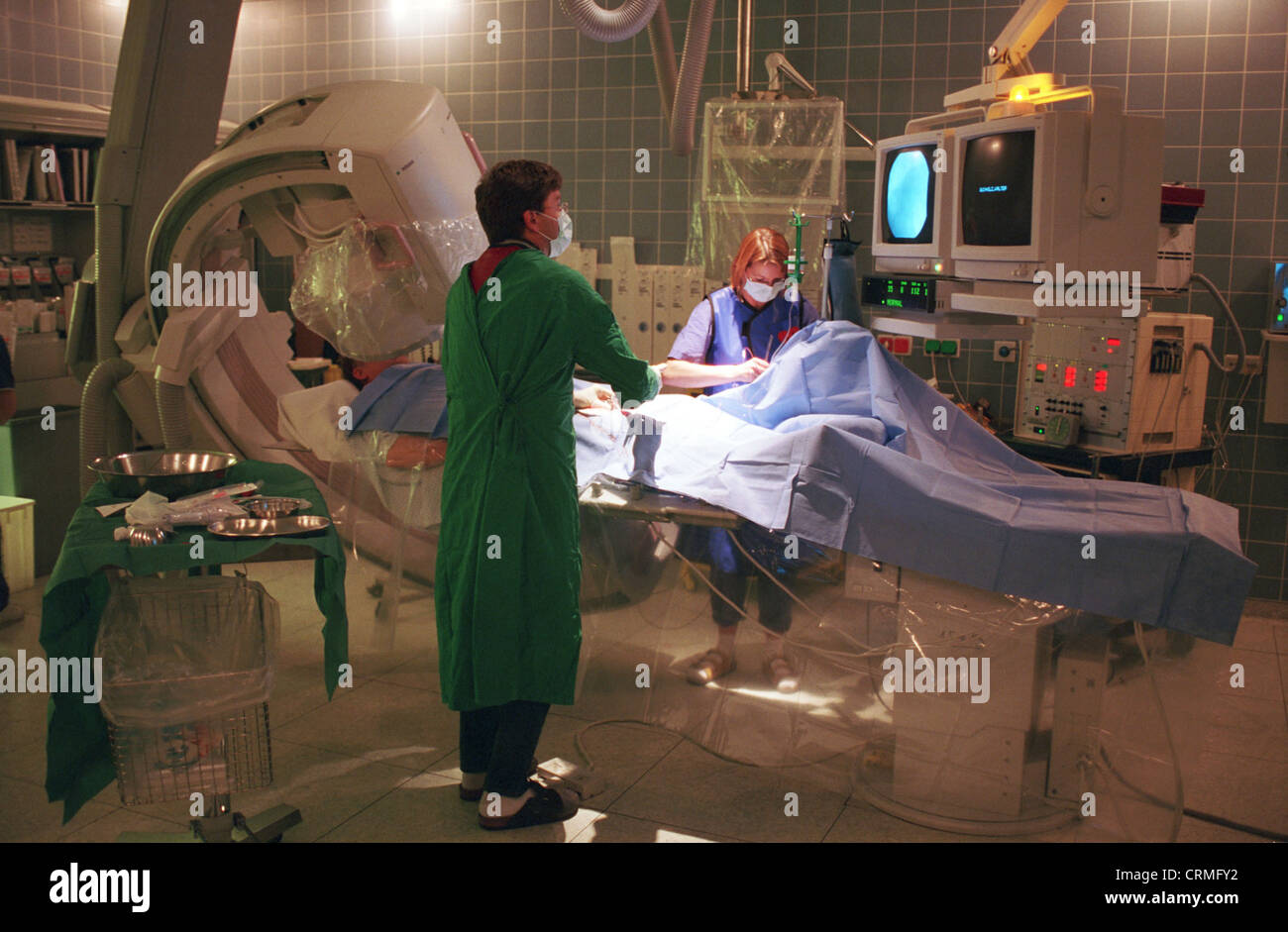 Cardiac catheterization laboratory, Berlin Stock Photo, Royalty Free