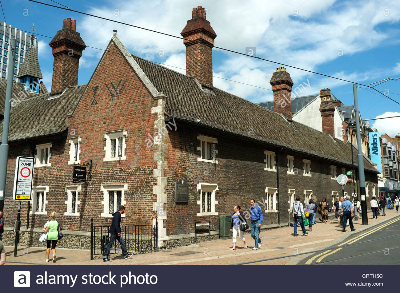 The Whitgift Almshouses in Croydon, London, UK Stock Photo, Royalty