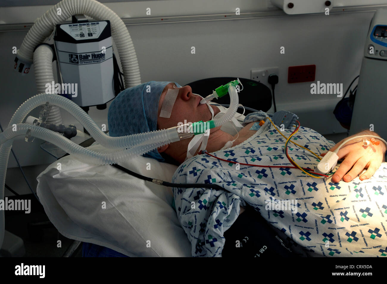 A patient under anesthesia Stock Photo, Royalty Free Image 49132870