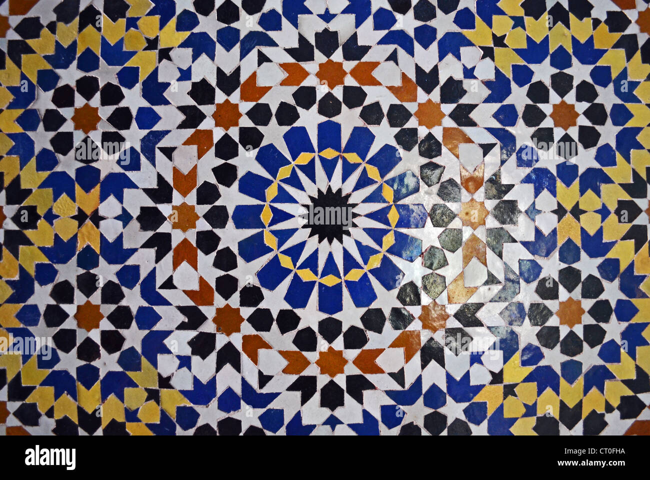 moroccan design with tiles in fes stock photo, royalty free image moroccan design with tiles in fes stock photo, royalty free image