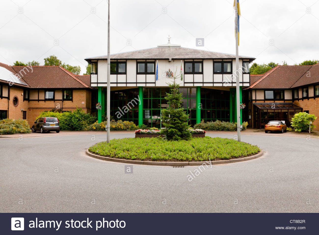 Gedling Borough Council Offices, Arnot Hill Park, Arnold Stock Photo, Picture And Royalty Free