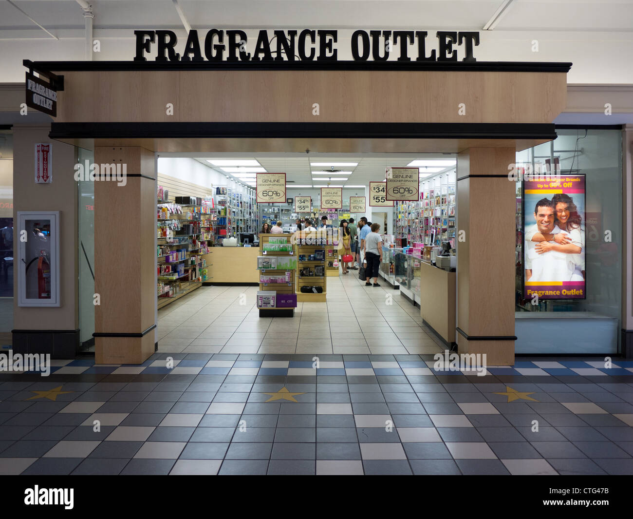 fragrance outlet store entrance retail shopping mall Stock Photo, Royalty Free Image: 49527055 ...