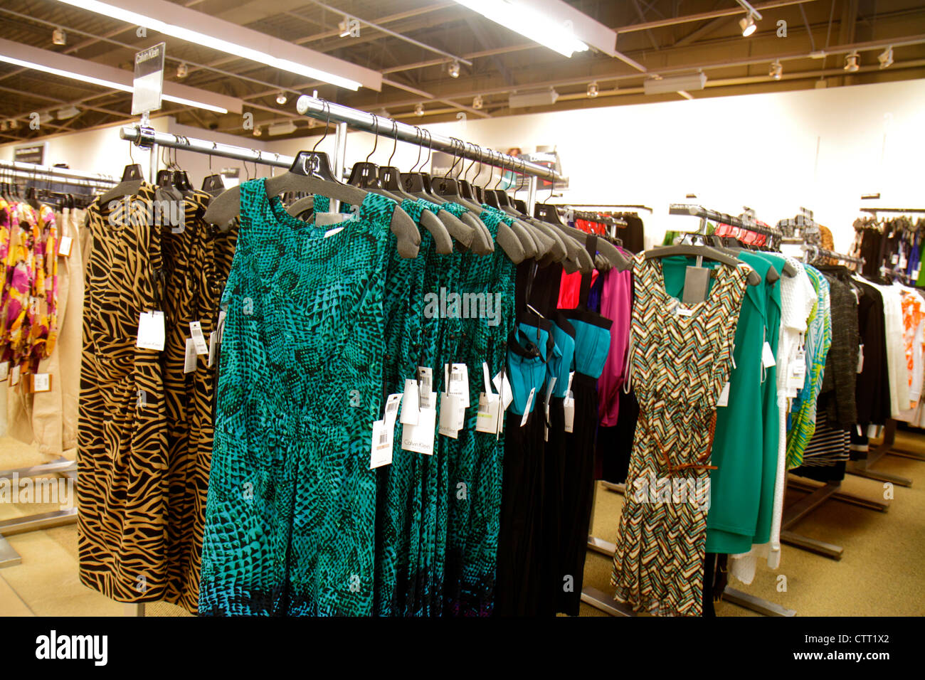 Florida Estero Miromar Outlets shopping Off 5th Saks Fifth Avenue Stock Photo, Royalty Free ...