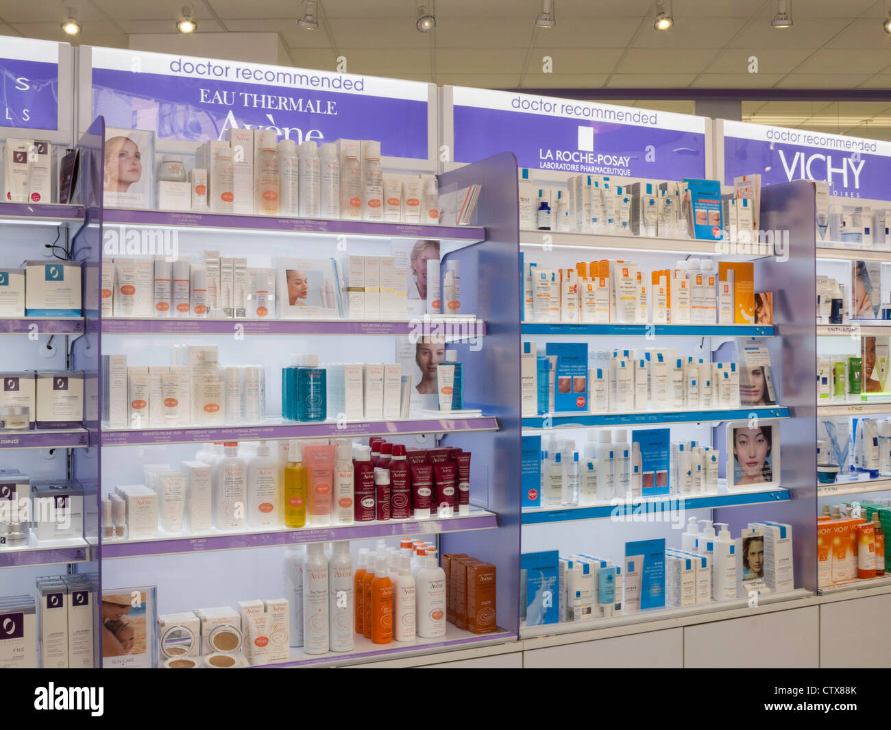 Duane Reade Drugstore Interior, NYC Stock Photo, Royalty Free Image