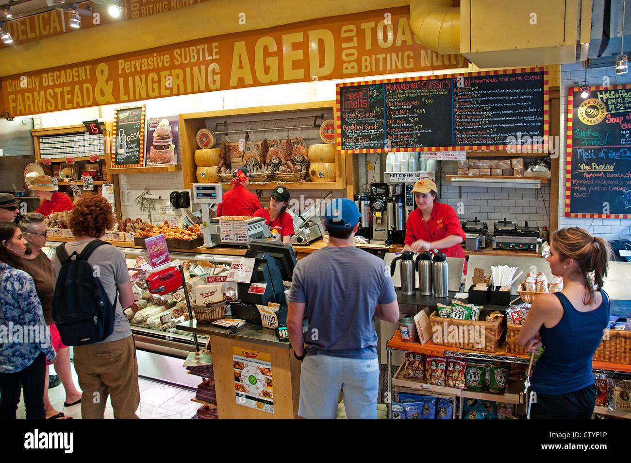 Murray's Cheese Shop Bleecker Street West Village ( Greenwich Stock