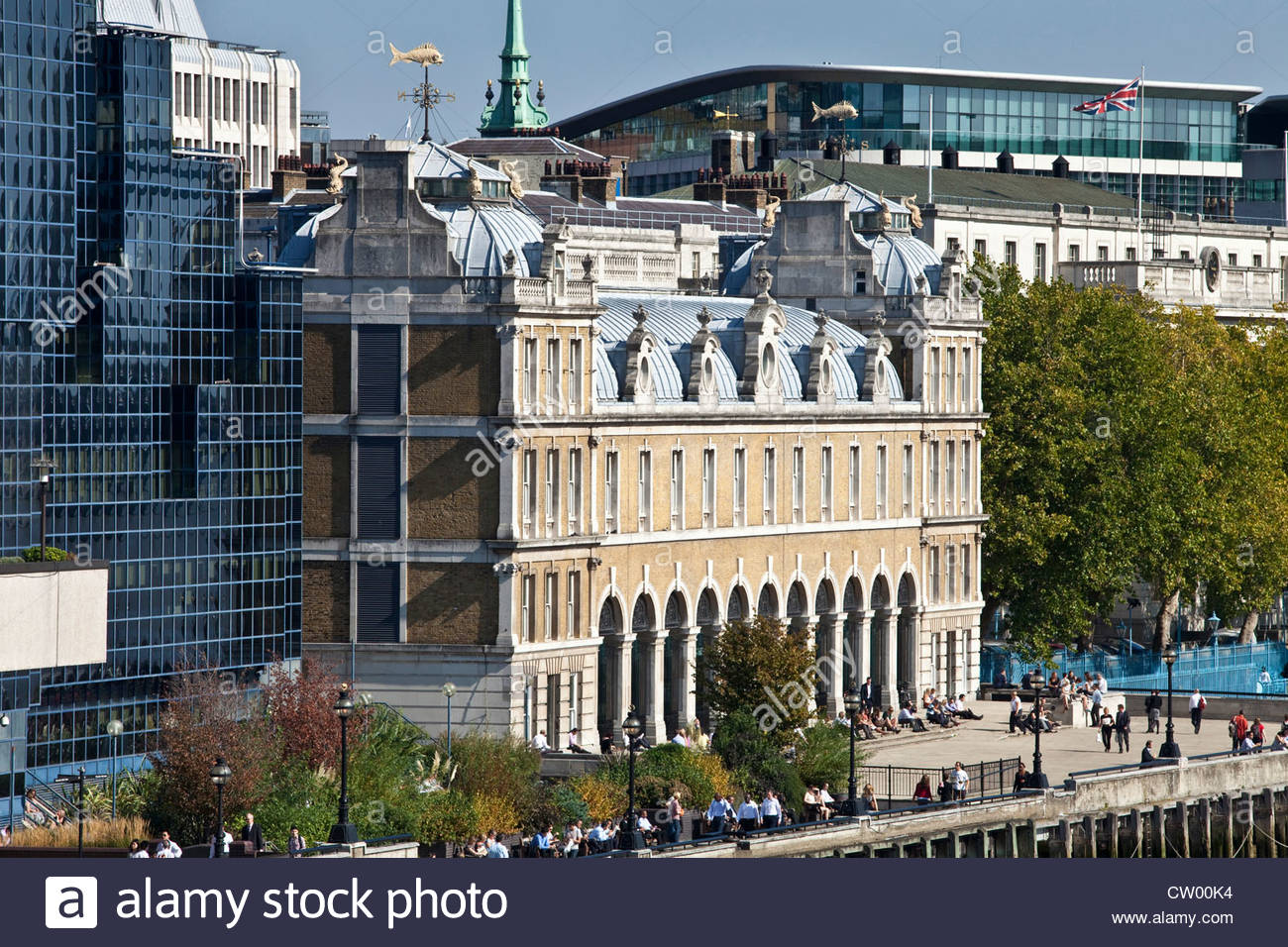 Old Billingsgate Market, (formerly Billingsgate Fish Market), London Stock Photo, Royalty Free